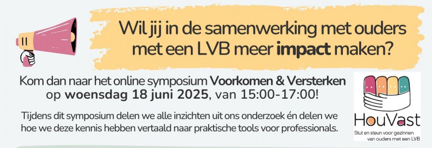 Online symposium Voorkomen & Versterken 18 juni