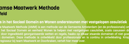 💬 𝗩𝗮𝗸𝗴𝗲𝗻𝗼𝘁𝗲𝗻 𝗩𝗲𝗿𝘁𝗲𝗹𝗹𝗲𝗻 💬: Amsterdamse Maatwerk Methode