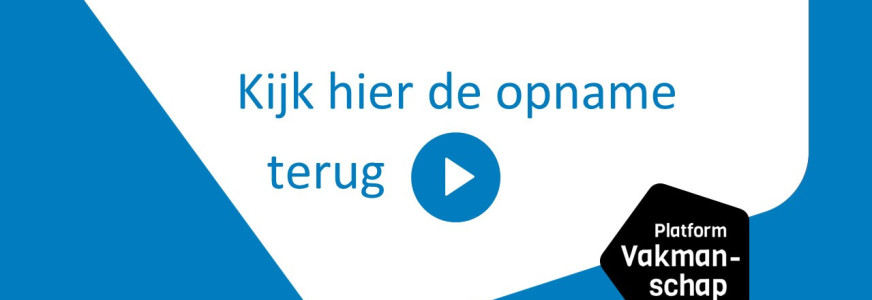 Terugkijken Webinar: Beroepsethiek voor bevorderen van kwaliteit en vertrouwen in de Jeugdhulp