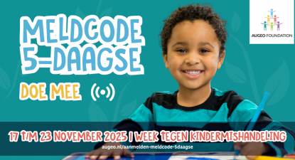 Meldcode 5-daagse in Week tegen Kindermishandeling Meldcode 5-daagse in Week tegen Kindermishandeling